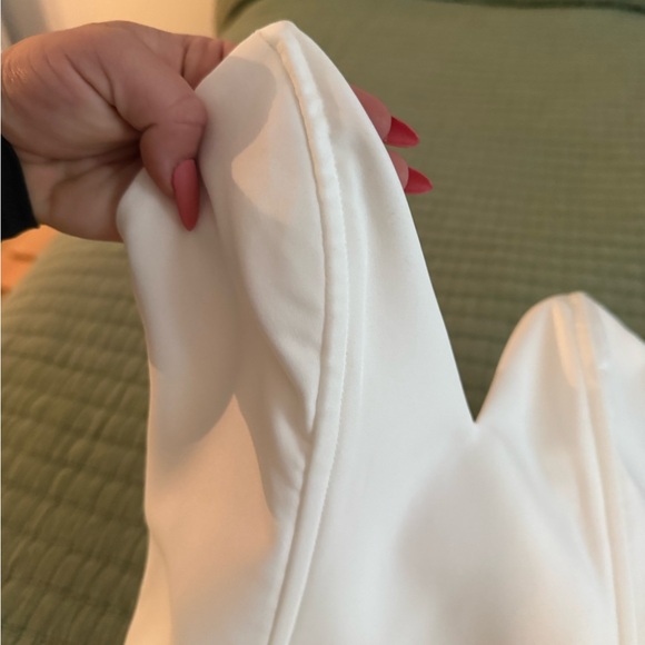 Meshki White Satin Dress - Picture 3 of 5